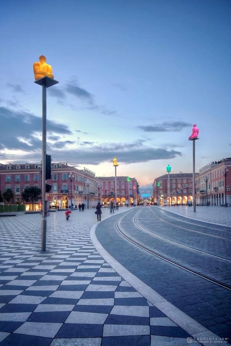 Charmant 3 Pieces A Nizza Exterior foto